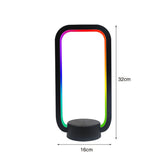 Desk LED Lamp with RGB Light & Wireless Charger