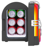 6 CAN LIGHT UP JUKEBOX BLUETOOTH SPEAKER/ BEVERAGE FRIDGE|RMIS157