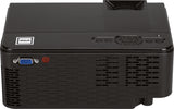 RCA, 2 in 1 Bluetooth® Home Theater Projector, With Projector Screen, Black