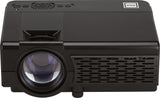 RCA, 2 in 1 Bluetooth® Home Theater Projector, With Projector Screen, Black