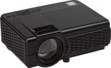 RCA, 2 in 1 Bluetooth® Home Theater Projector, With Projector Screen, Black