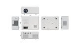 RCA, 2 in 1 Bluetooth® Home Theater Projector, With Projector Screen, White