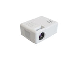 RCA, 2 in 1 Bluetooth® Home Theater Projector, With Projector Screen, White