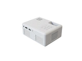 RCA, 2 in 1 Bluetooth® Home Theater Projector, With Projector Screen, White