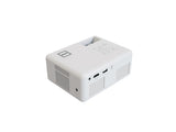 RCA, 2 in 1 Bluetooth® Home Theater Projector, With Projector Screen, White