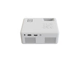 RCA, 2 in 1 Bluetooth® Home Theater Projector, With Projector Screen, White