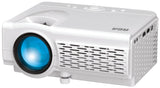 RCA, Home Theater Projector, With HDMI Cable & Projector Screen, White