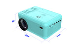 RCA, Bluetooth Home Theater Projector, With DVD Player, With 100" Fold Up Screen, Aqua