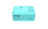 RCA, Bluetooth Home Theater Projector, With DVD Player, With 100" Fold Up Screen, Aqua