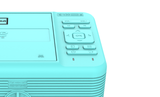 RCA, Bluetooth Home Theater Projector, With DVD Player, With 100" Fold Up Screen, Aqua