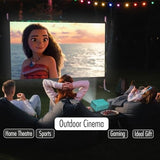 RCA, Bluetooth Home Theater Projector, With DVD Player, With 100" Fold Up Screen, Aqua