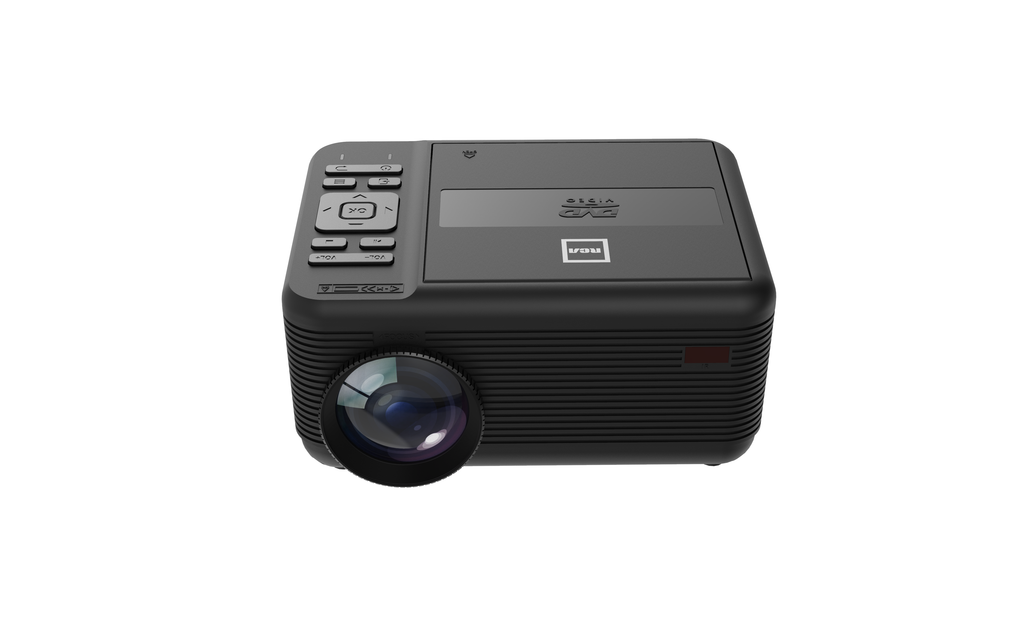 RCA, Bluetooth Home Theater Projector, With DVD Player, With 100" Fold Up Screen, Black