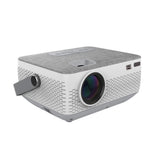 RCA, 720p Bluetooth®  Home Theater Projector, Built-In Rechargable Battery, White/Grey
