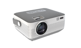 RCA, 720p Bluetooth®  Home Theater Projector, Built-In Rechargable Battery, White/Grey