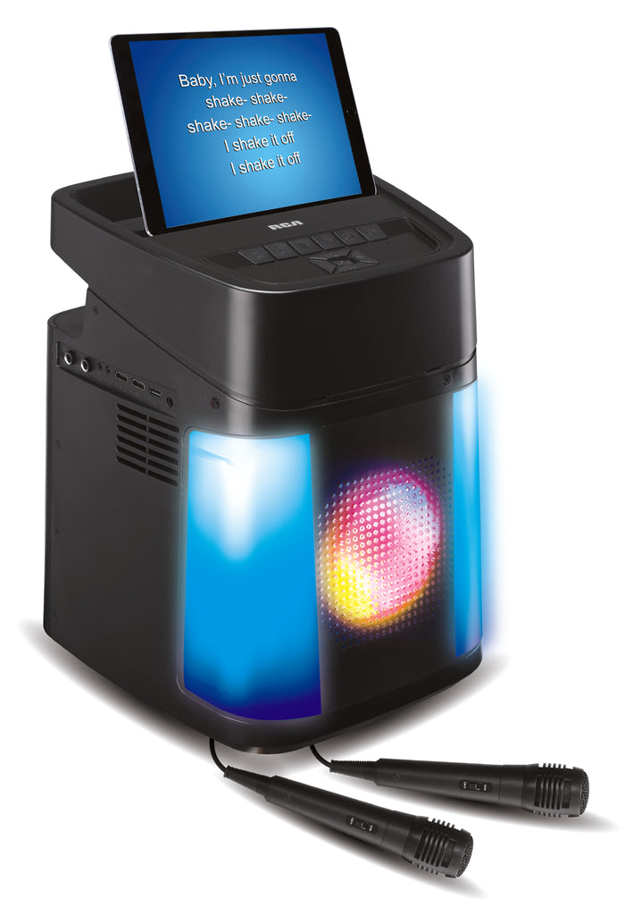RCA, 2 In 1 Bluetooth®  Karaoke & 480p Home Theater Projector, Black