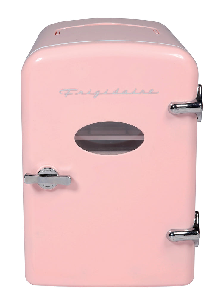 Frigidaire, 9 Can/5 Liter Mini Personal Fridge Cooler, Pink