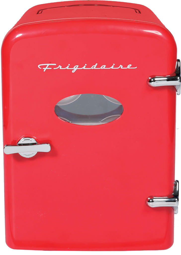 Frigidaire, 9 Can/5 Liter Mini Personal Fridge Cooler, Red