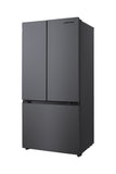 Hamilton Beach, 16.6 Cu. Ft. French Door Refrigerator, Black Stainless