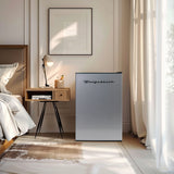 Frigidaire, 2.5 Cu. Ft. Compact Refrigerator, Platinum