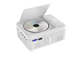 RCA, Bluetooth®  Home Theater Projector, Built-In DVD player, White