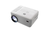 RCA, Bluetooth®  Home Theater Projector, Built-In DVD player, White